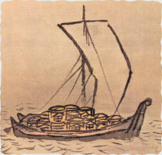 江戸下り図「三幅対」