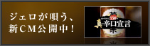 ジェロが唄う、新CM公開中!