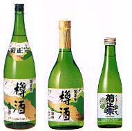 bottled Taru Sake