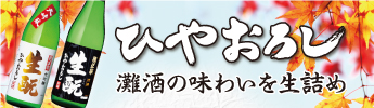 菊正宗　生酛ひやおろし