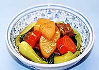 野菜と牛肉の中国風煮込み